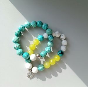 Turquoise & Sterling silver bracelet sets for sale
